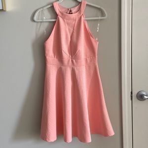 Coral dress